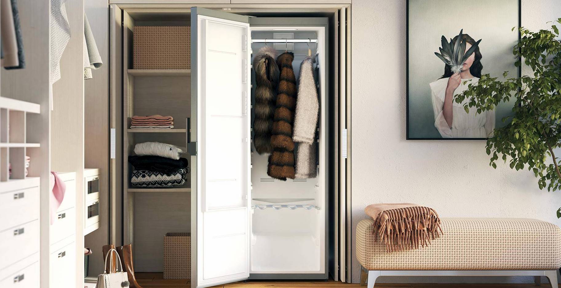 Холодильник для шуб GRAUDE pk 70.0